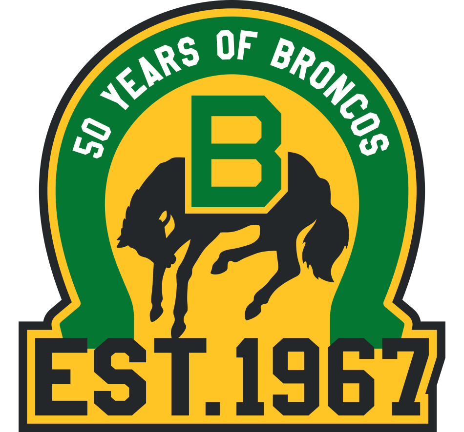 Swift Current Broncos 2017 Anniversary Logo v2 iron on transfers for clothing